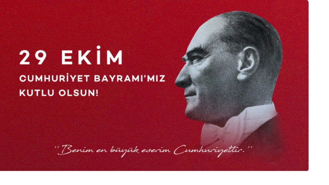 Şanlı Cumhuriyetimiz 101. Yaşında